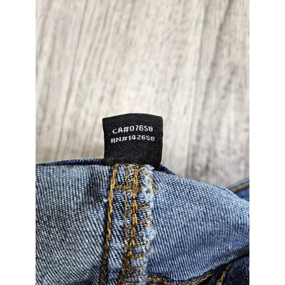 (3/$35) Refuge Miami Jeans Womens 9 Blue High Rise Super Skinny Stretch Denim - Picture 6 of 12